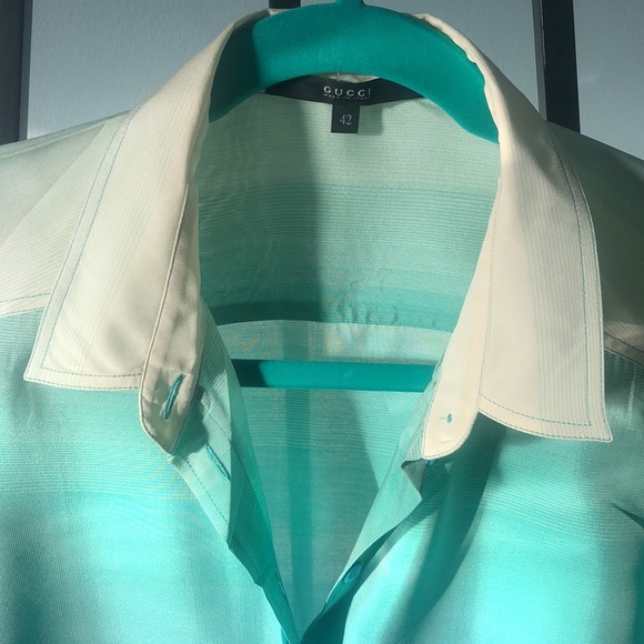 GUCCI BEAUTIFUL BLOUSE AMAZING COLOR - Picture 2 of 5